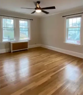 Proper Paint interior project with freshly painted neutral walls and white trim